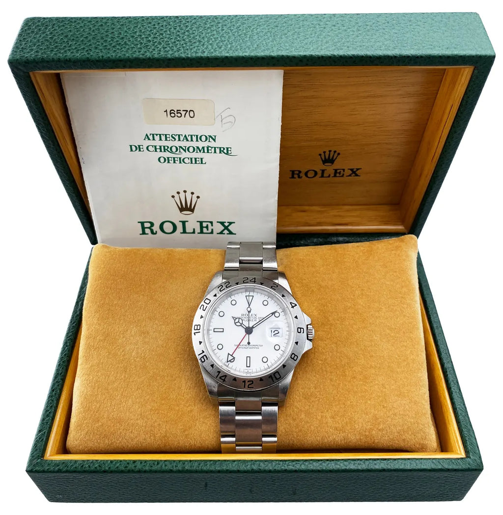 Rolex Explorer II Polar Dial steel - Hình 2