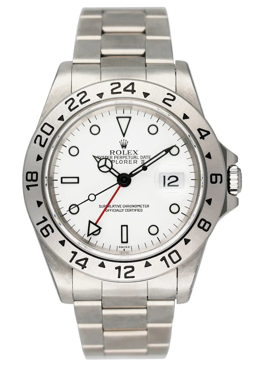 Rolex Explorer II Polar Dial steel