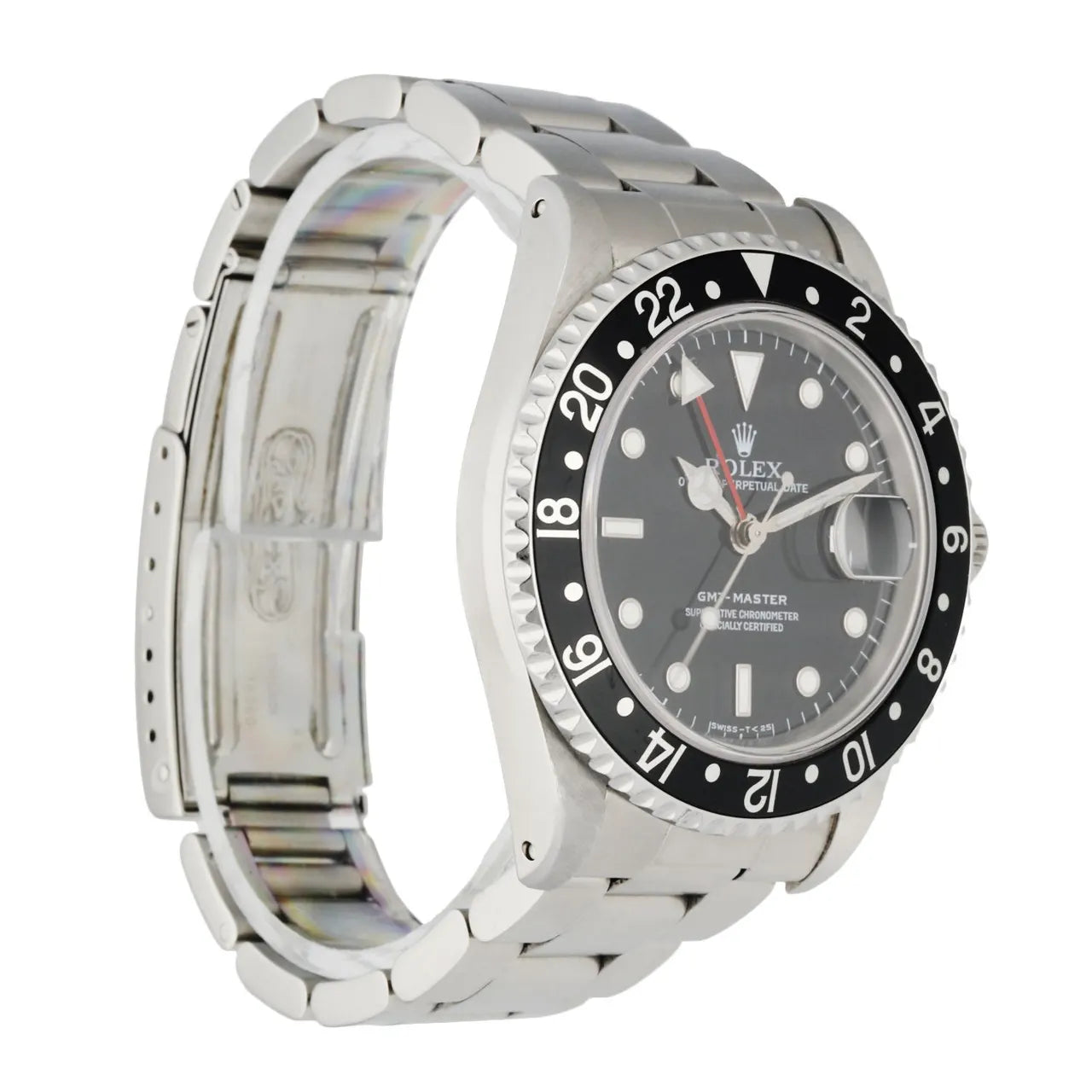 Rolex GMT-Master Black Bezel stainless - Hình 3