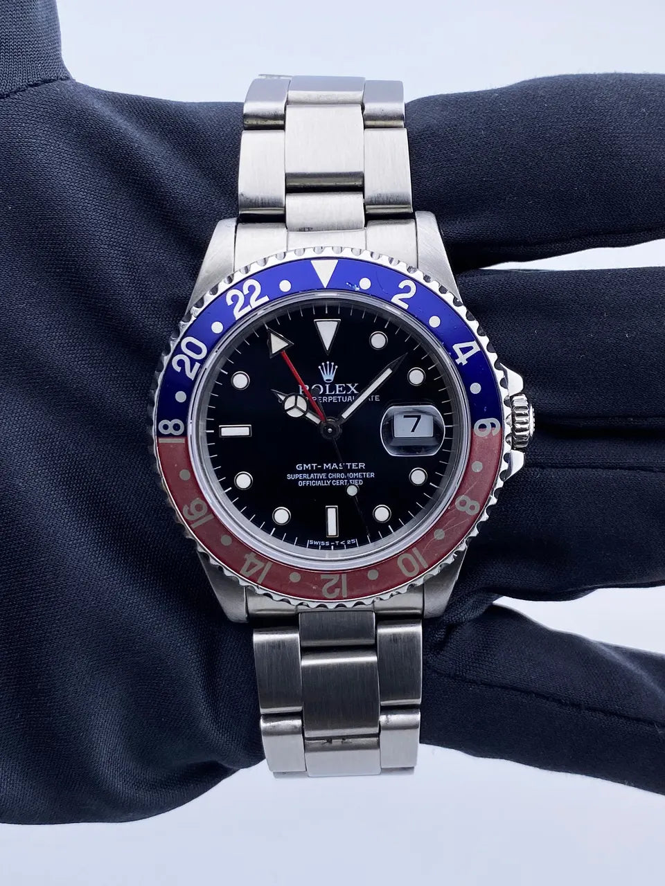black Rolex GMT-Master II Pepsi - Hình 2
