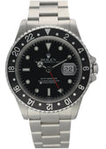 Rolex GMT-Master Black Bezel stainless