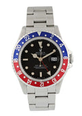 gmt Rolex Pepsi Bezel Stainless