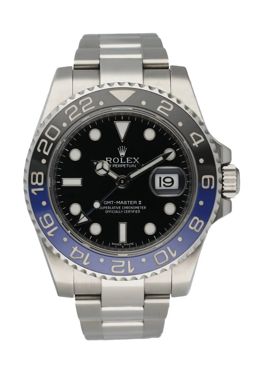 bezel Rolex GMT-Master II Black Blue