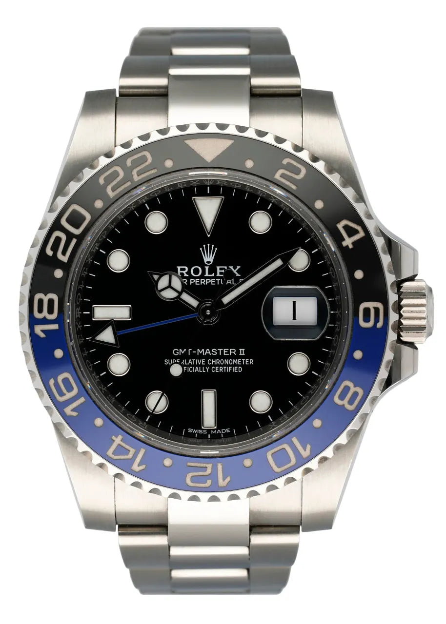gmt Rolex Batman Blue Bezel