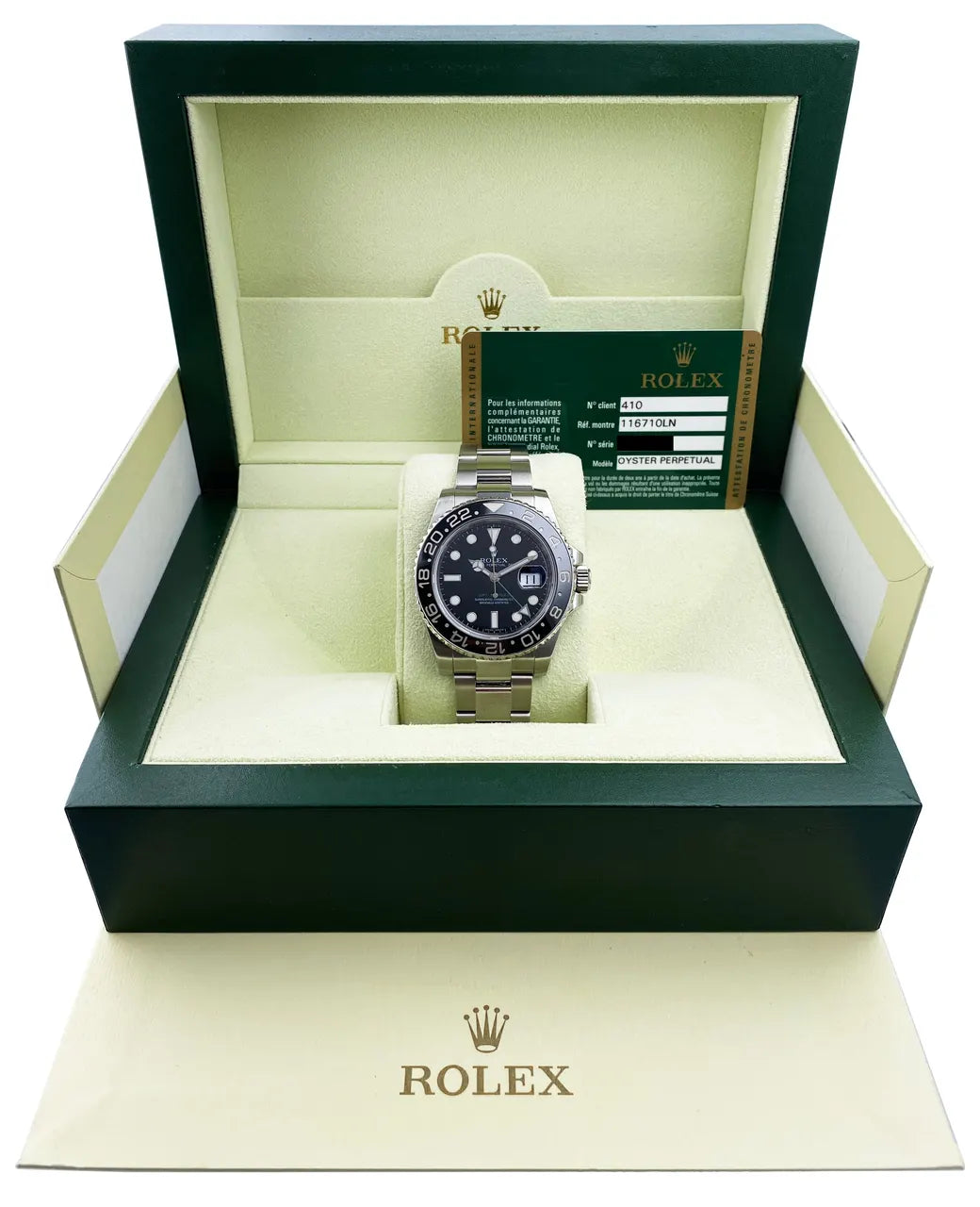 GMT Master II Black Bezel