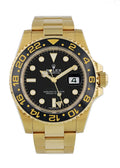 Rolex Yellow Gold GMT-Master