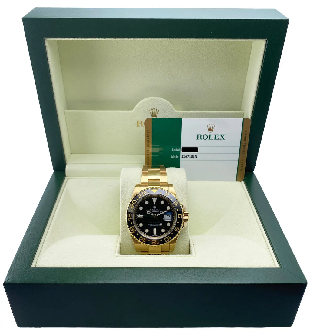 Rolex Gold Black Ceramic - Hình 2