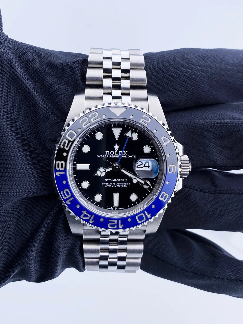 Rolex Batman Black Blue - Hình 3