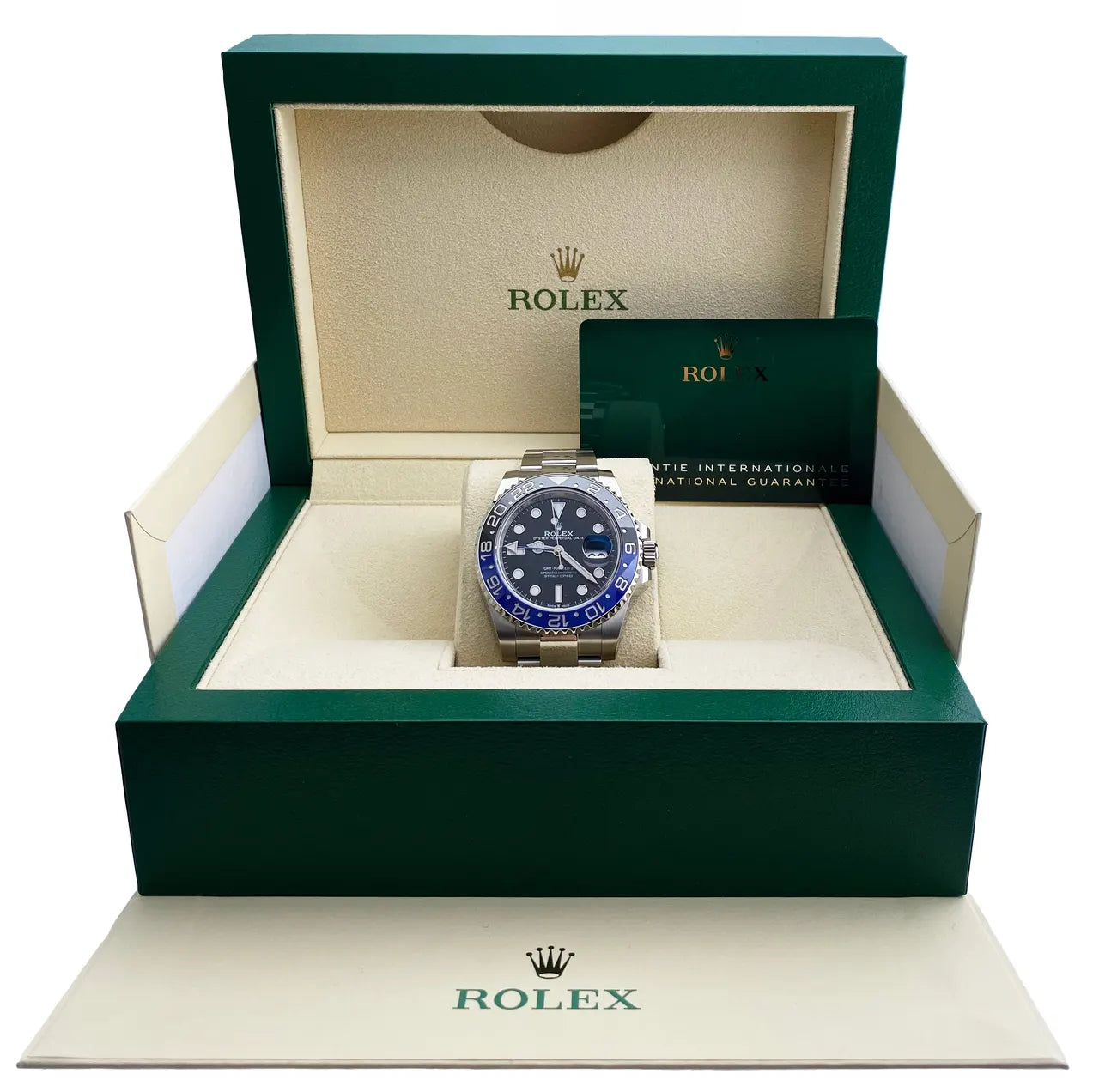 Rolex GMT-Master II Blue Black Bezel