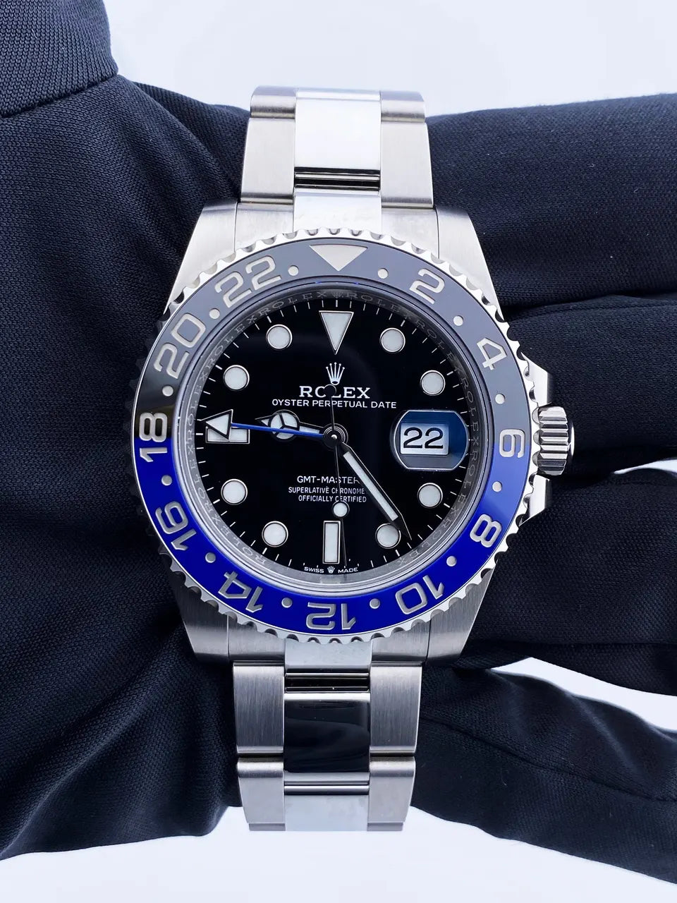Rolex GMT-Master II Blue Black Bezel - Hình 2