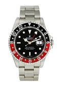 stainless Rolex GMT-Master II Coke Bezel