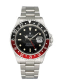 stainless Rolex GMT-Master II Coke Bezel