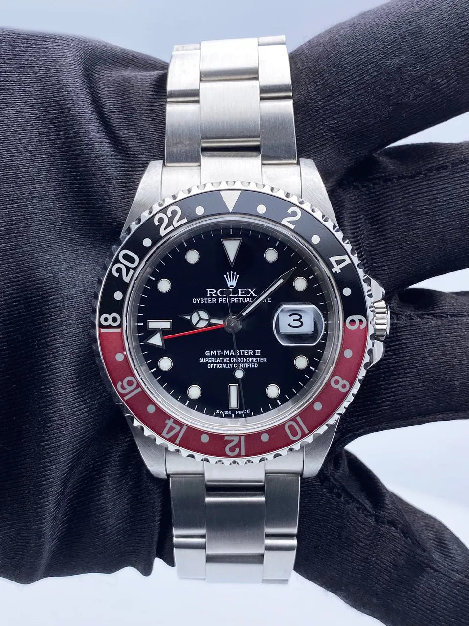 gmt master Rolex Coke Bezel - Hình 3
