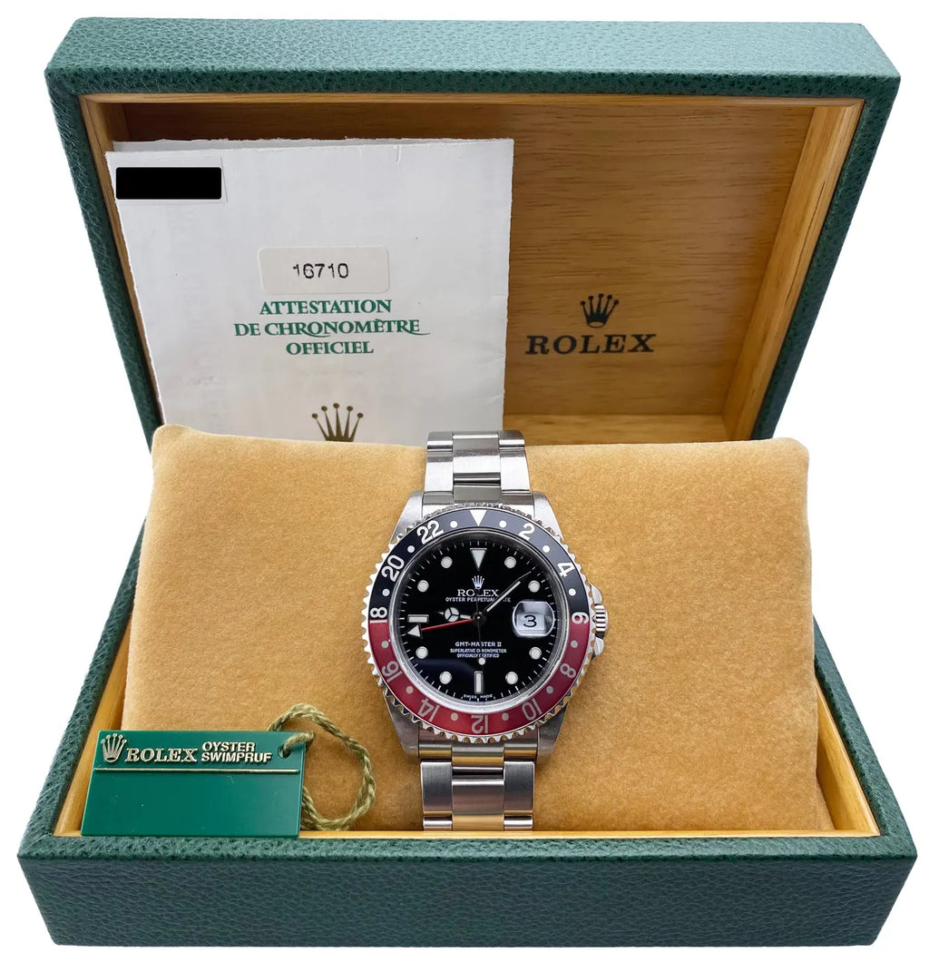 gmt master Rolex Coke Bezel - Hình 2