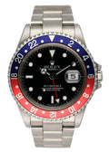 Rolex Pepsi Bezel Steel Watch