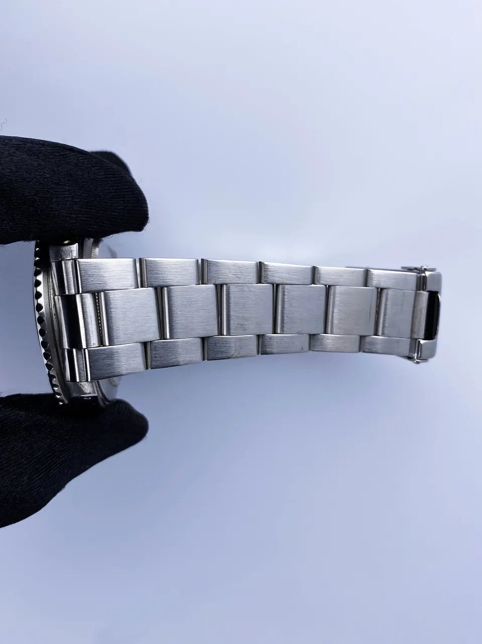 stainless Rolex GMT-Master II Black Bezel - Hình 8