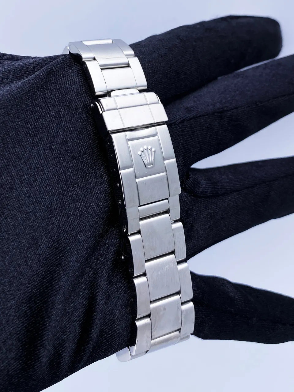 stainless Rolex GMT-Master II Black Bezel - Hình 6