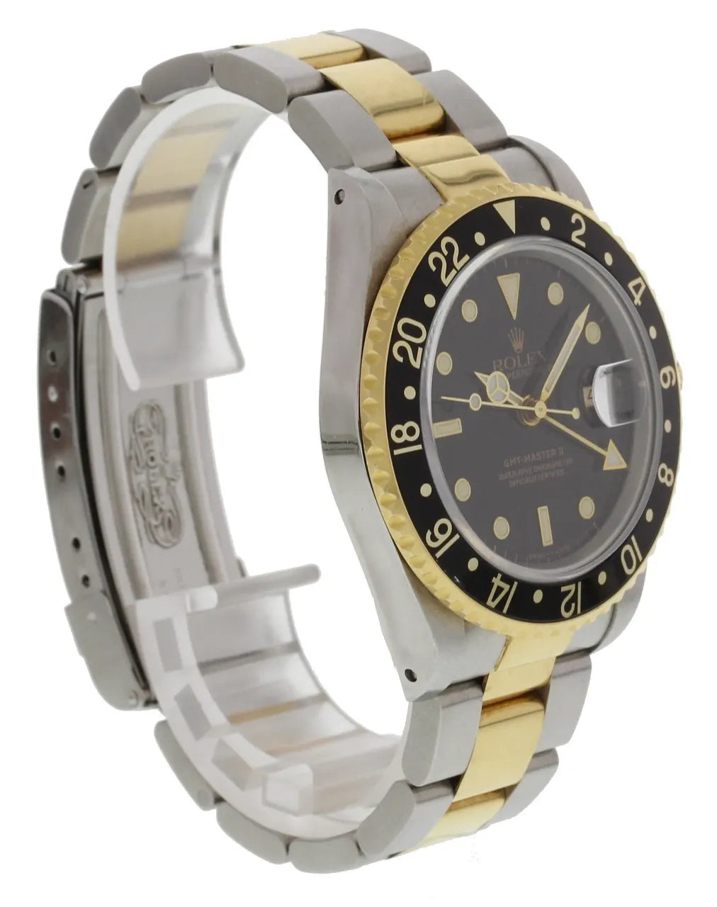 Rolex Two-Tone GMT Black Bezel - Hình 3