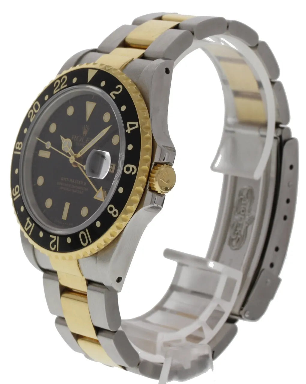 Rolex Two-Tone GMT Black Bezel - Hình 4