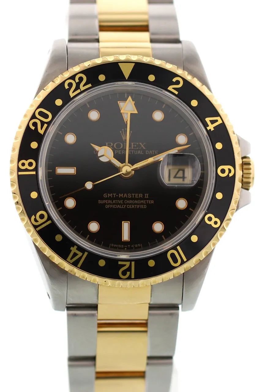 Rolex Black Bezel Two-Tone