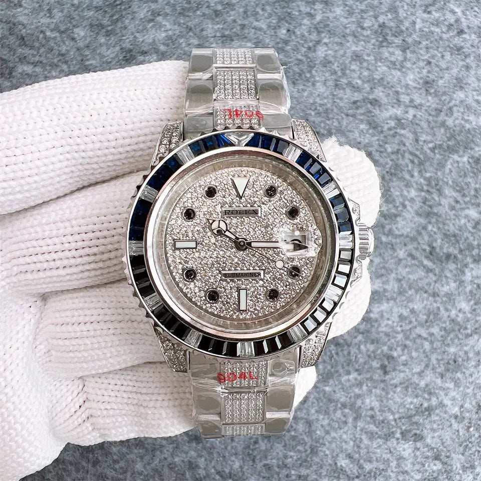 Rolex Diamond Pave Submariner - Hình 3