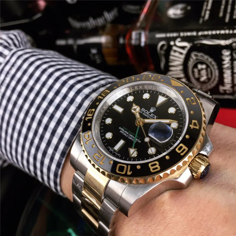 Rolex GMT-Master II Two-Tone black - Hình 2