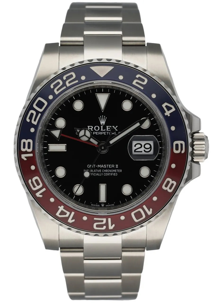 black Rolex Pepsi GMT-Master II