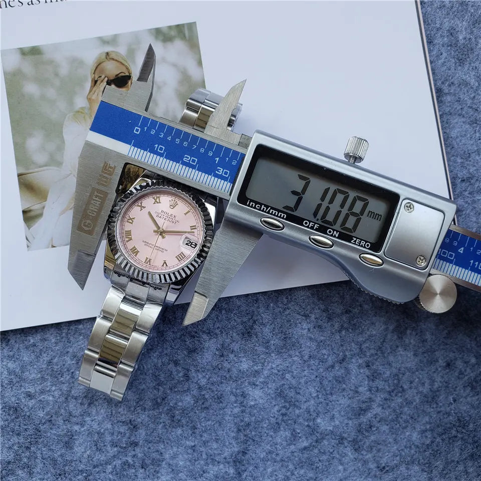 Rolex Datejust Pink Dial - Hình 3