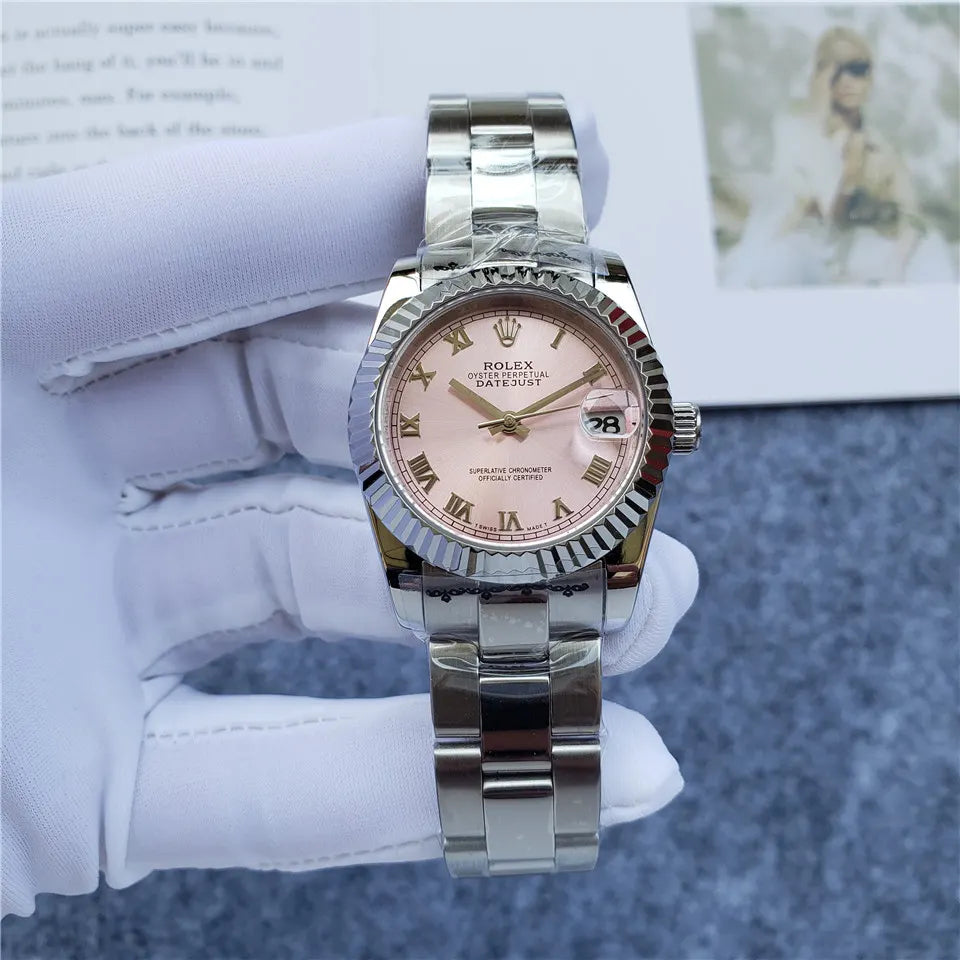 Rolex Datejust Pink Dial - Hình 5