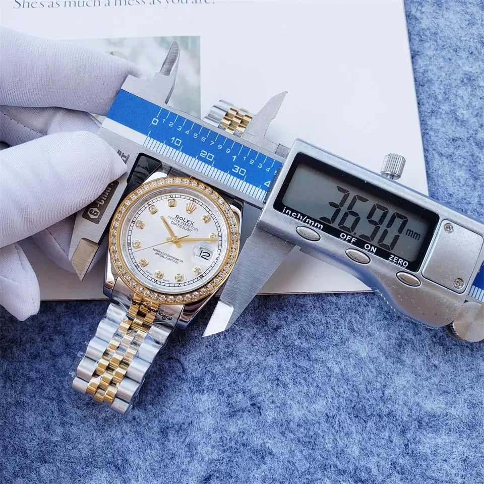 Rolex Diamond Bezel Datejust - Hình 2