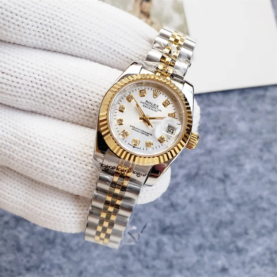 Rolex Datejust Diamond Two-Tone - Hình 5
