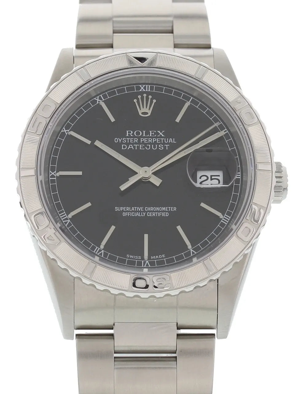 Rolex Gray Dial Turn-O-Graph