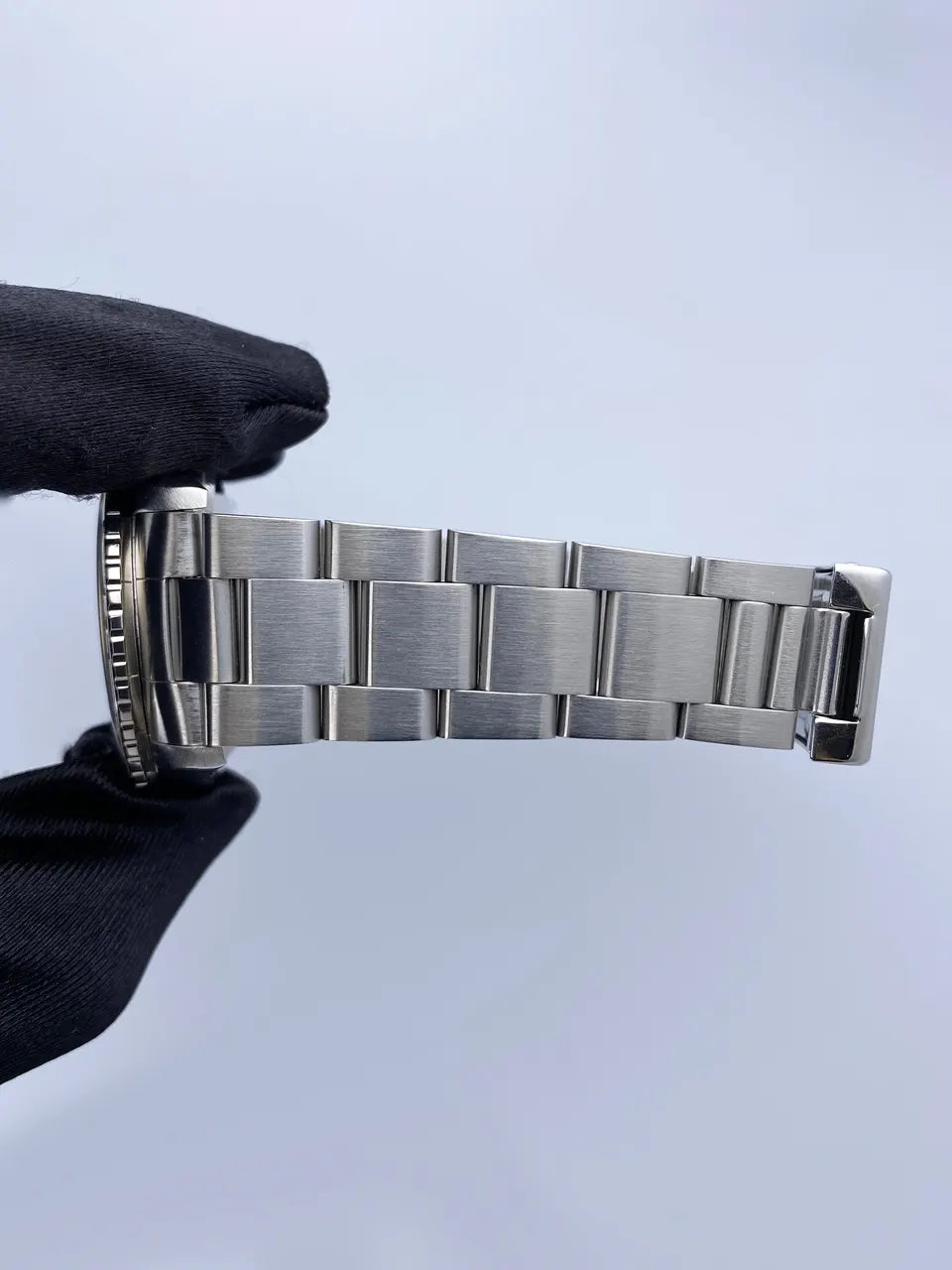 oyster Rolex Datejust Black Dial Steel - Hình 8