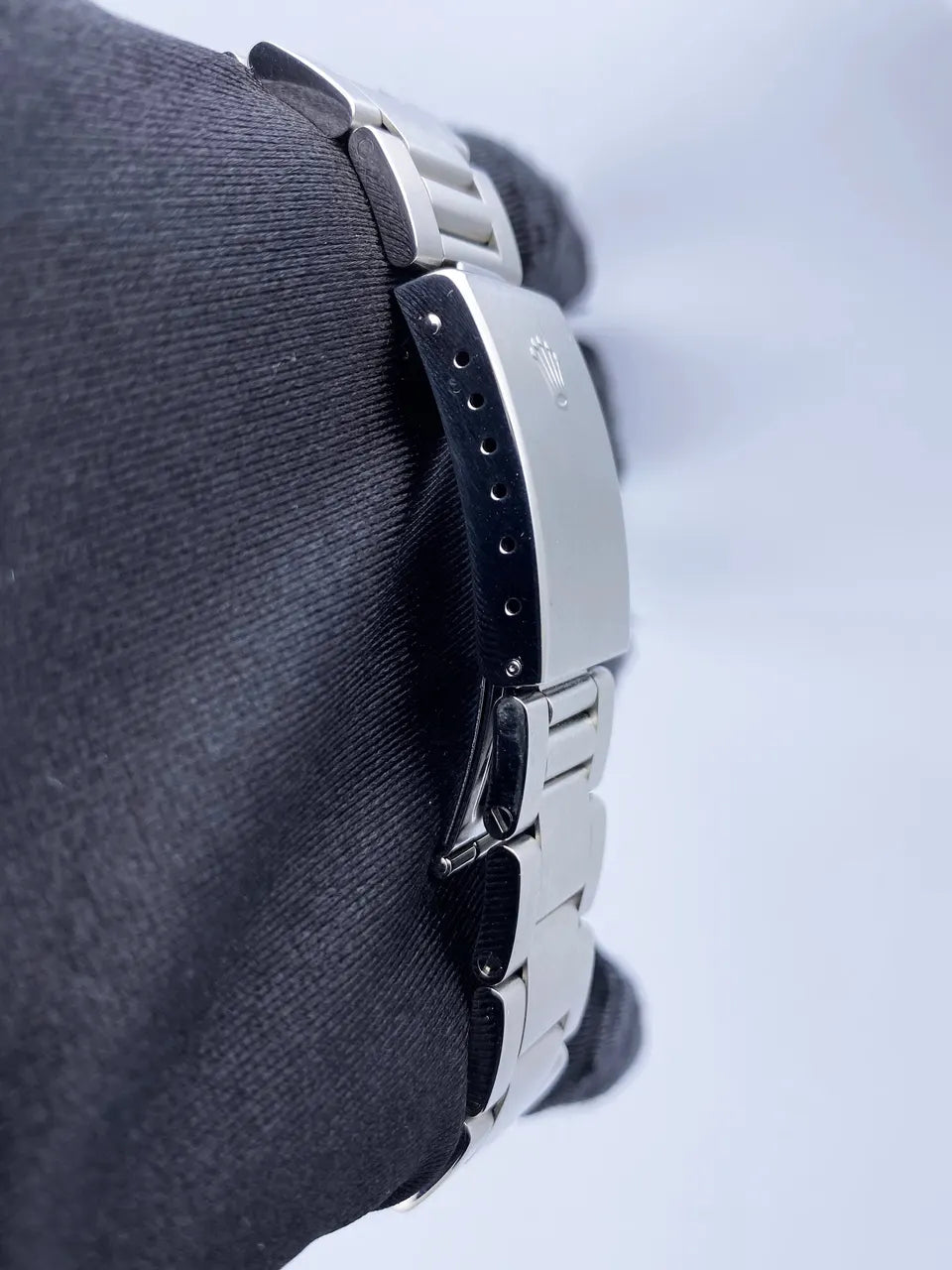 oyster Rolex Datejust Black Dial Steel - Hình 6