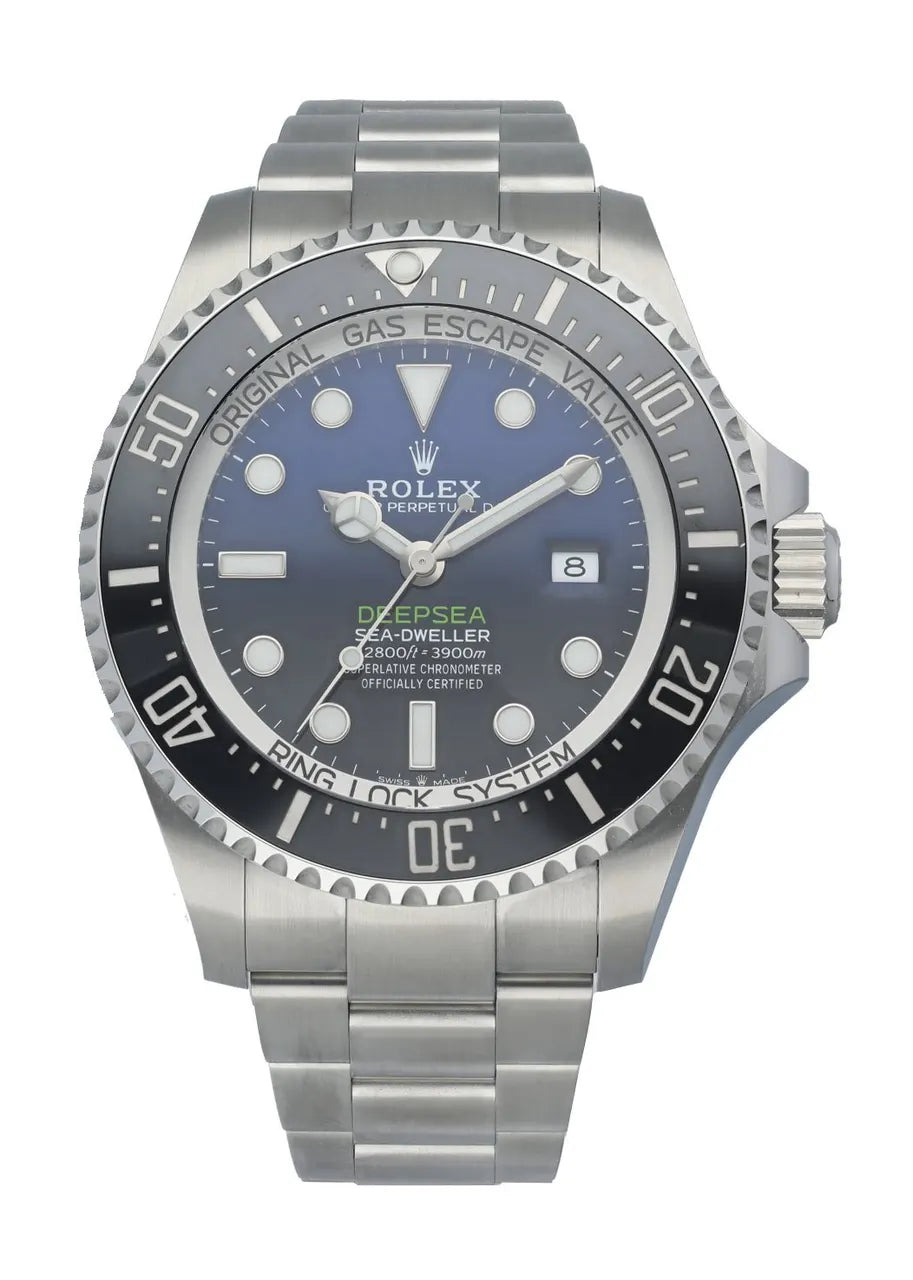 stainless steel Rolex Deepsea Blue Dial