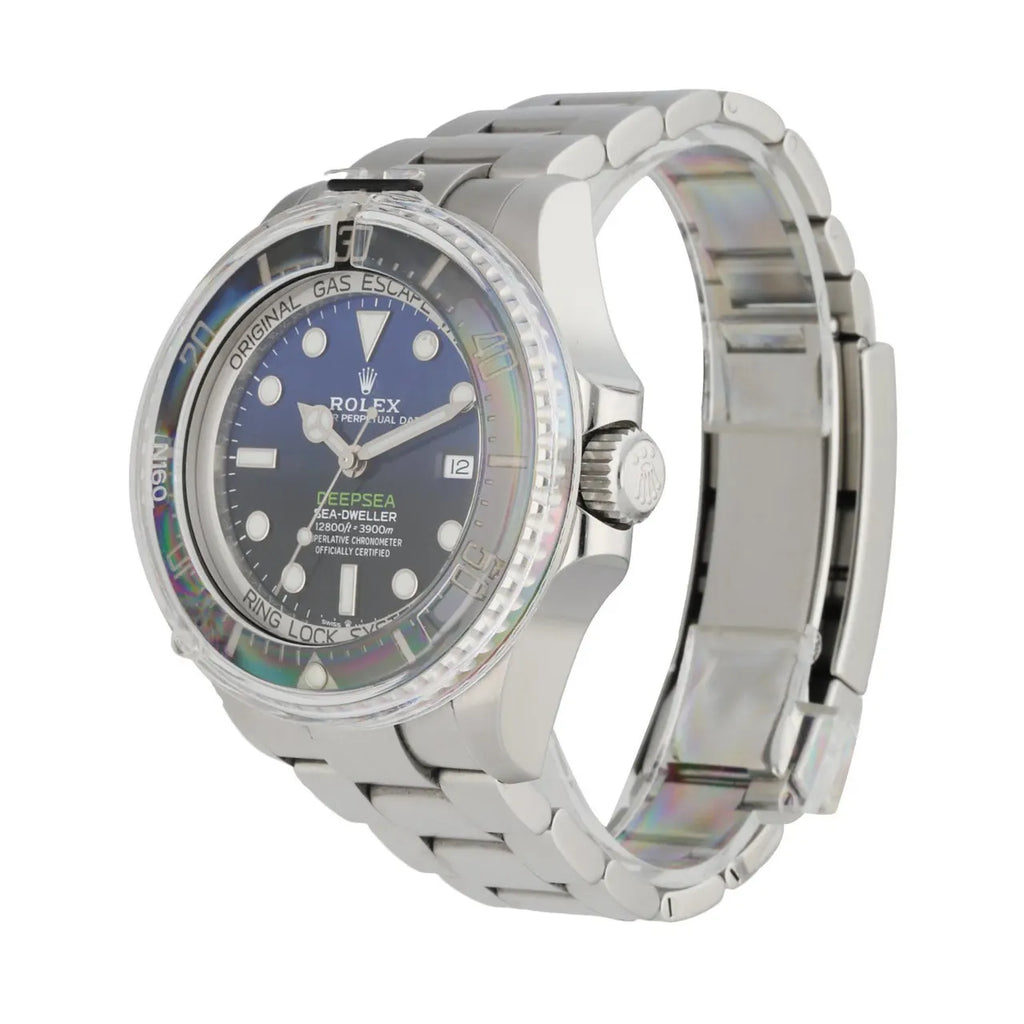 stainless steel Rolex Deepsea Blue Dial - Hình 2