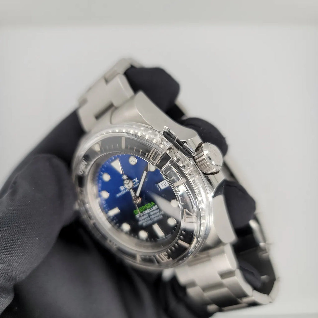 stainless steel Rolex Deepsea Blue Dial - Hình 6