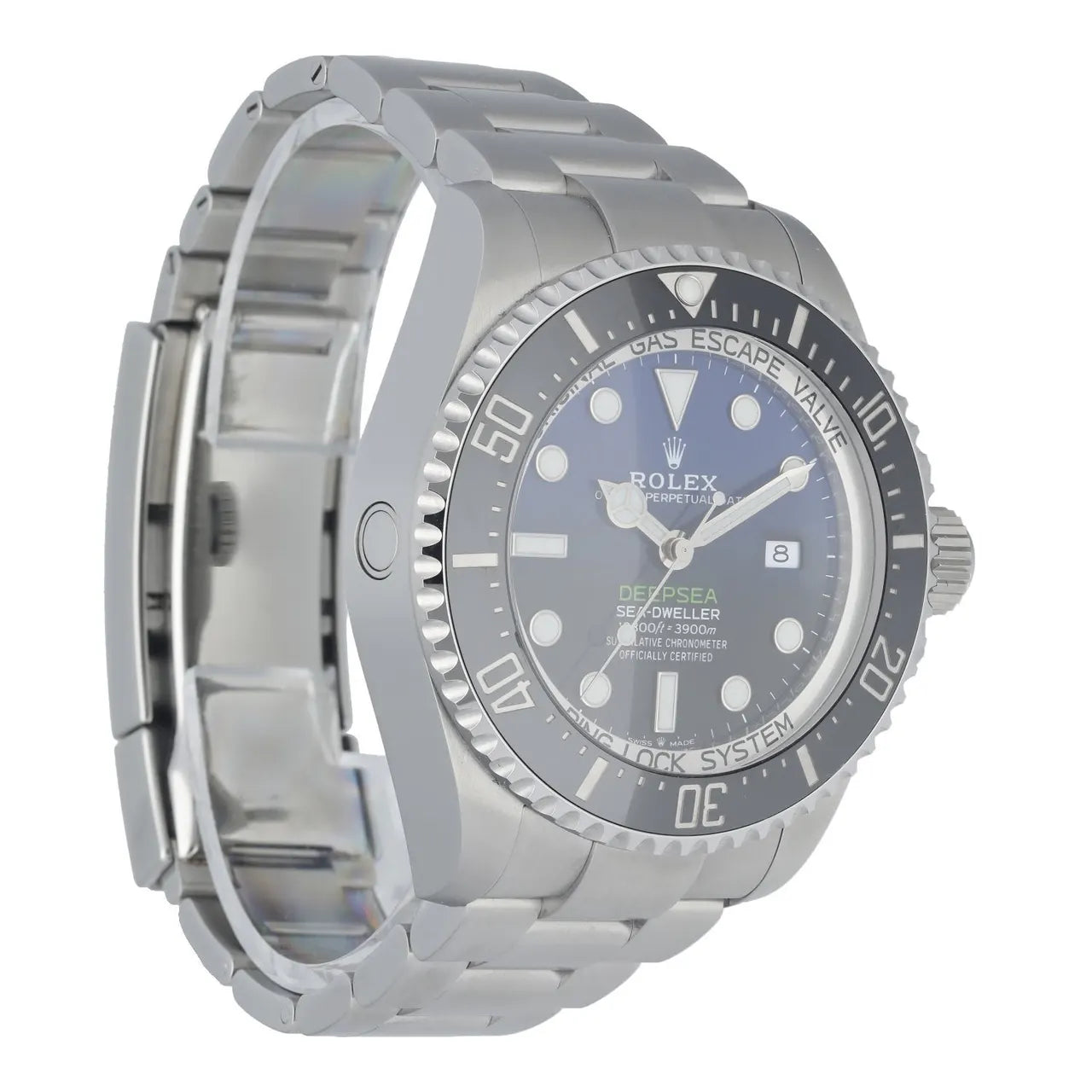 stainless steel Rolex Deepsea Blue Dial - Hình 3
