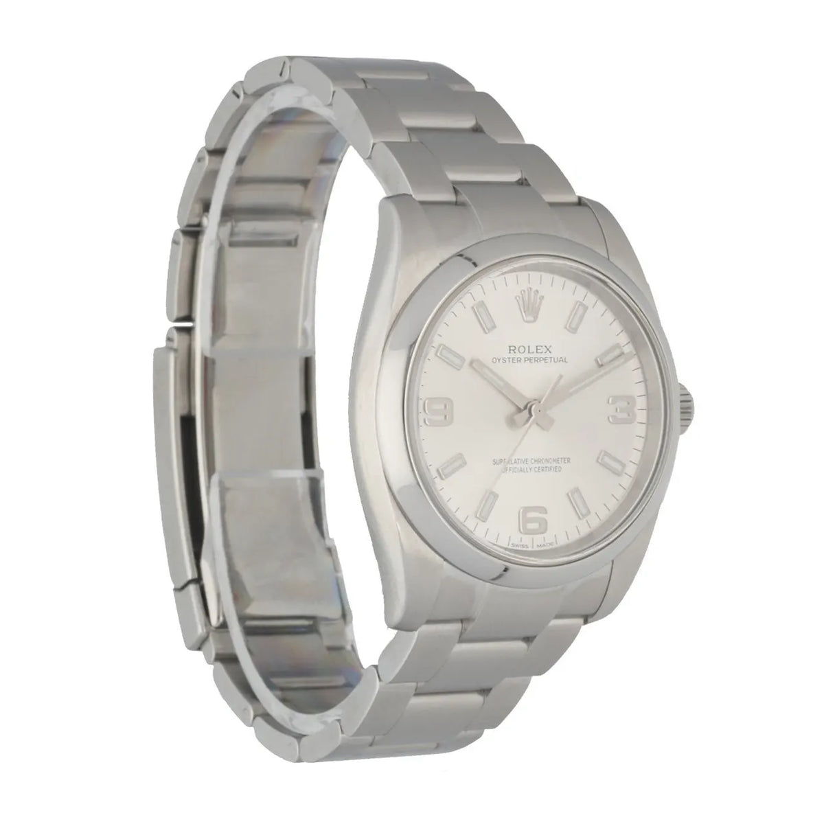 Rolex Silver Arabic Dial - Hình 3