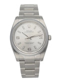 Rolex Silver Arabic Dial