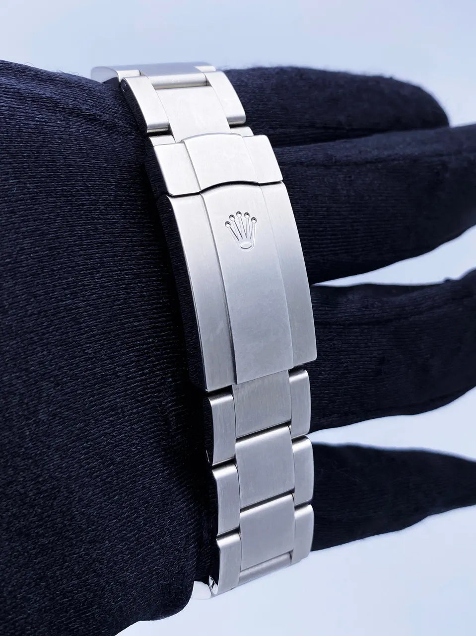 stainless Rolex Blue Dial Oyster Perpetual - Hình 6