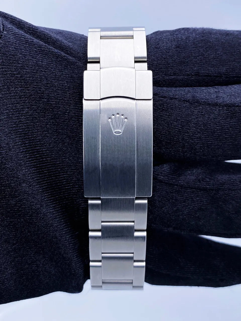 stainless Rolex Blue Dial Oyster Perpetual - Hình 7