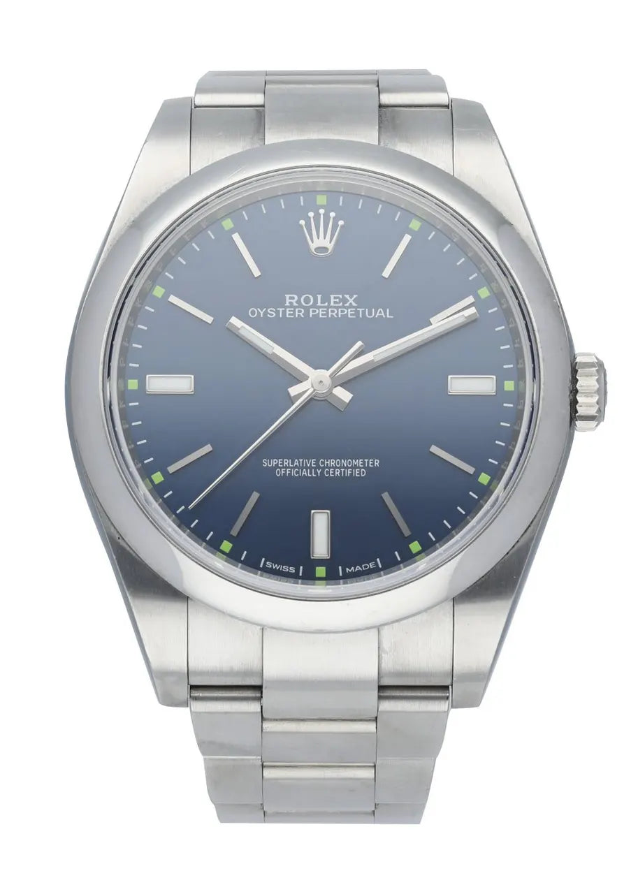 Rolex Blue Oyster Perpetual