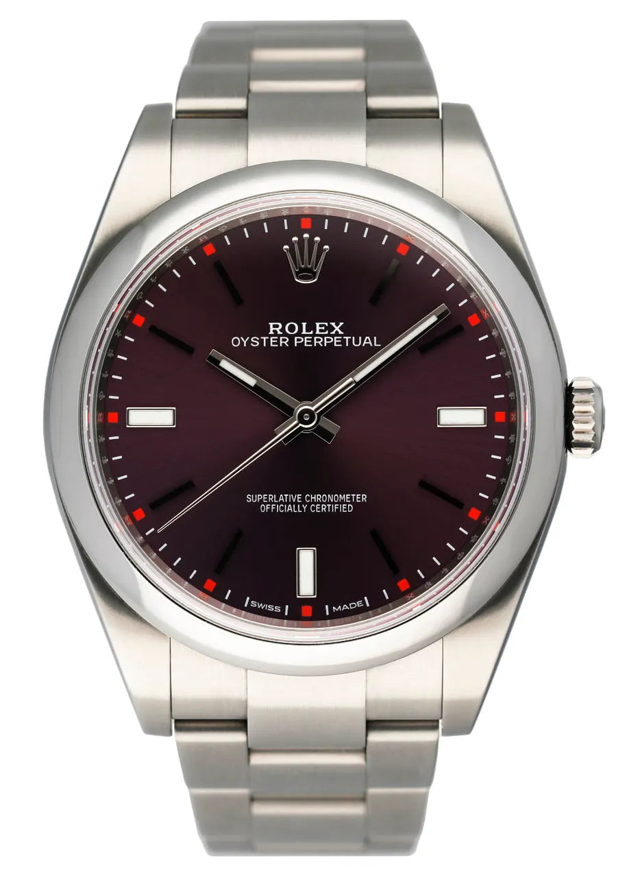 Rolex Plum Red Dial