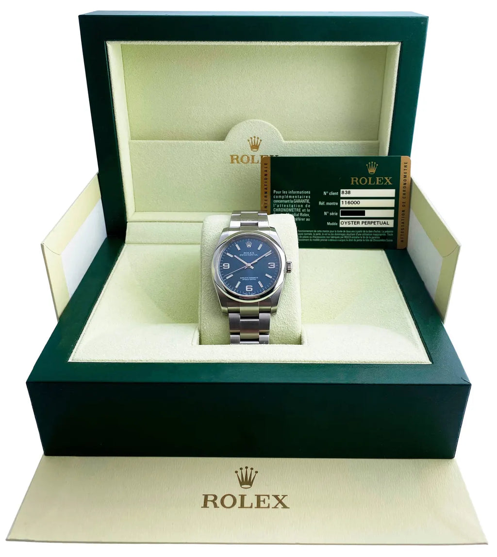 Rolex Oyster Perpetual Blue - Hình 2