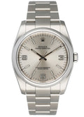 Rolex Silver Arabic Dial