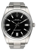 Rolex Black Dial Steel oyster