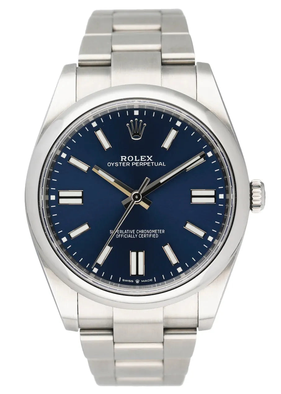 Rolex Blue Dial Steel oyster