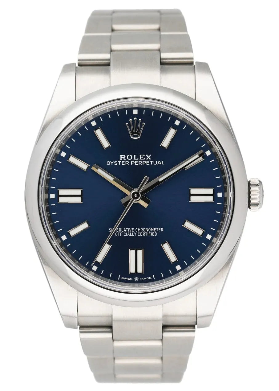 Rolex Blue Dial Steel oyster - Hình 11