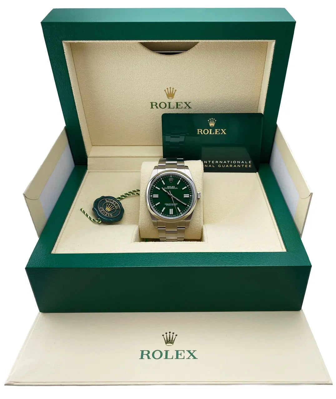 Rolex Oyster Perpetual Green - Hình 2
